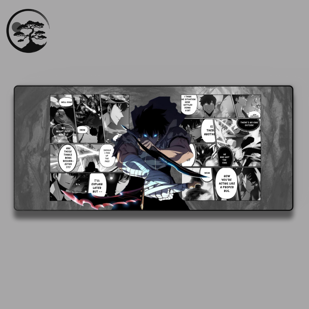 Jin Woo XXL Mousepad